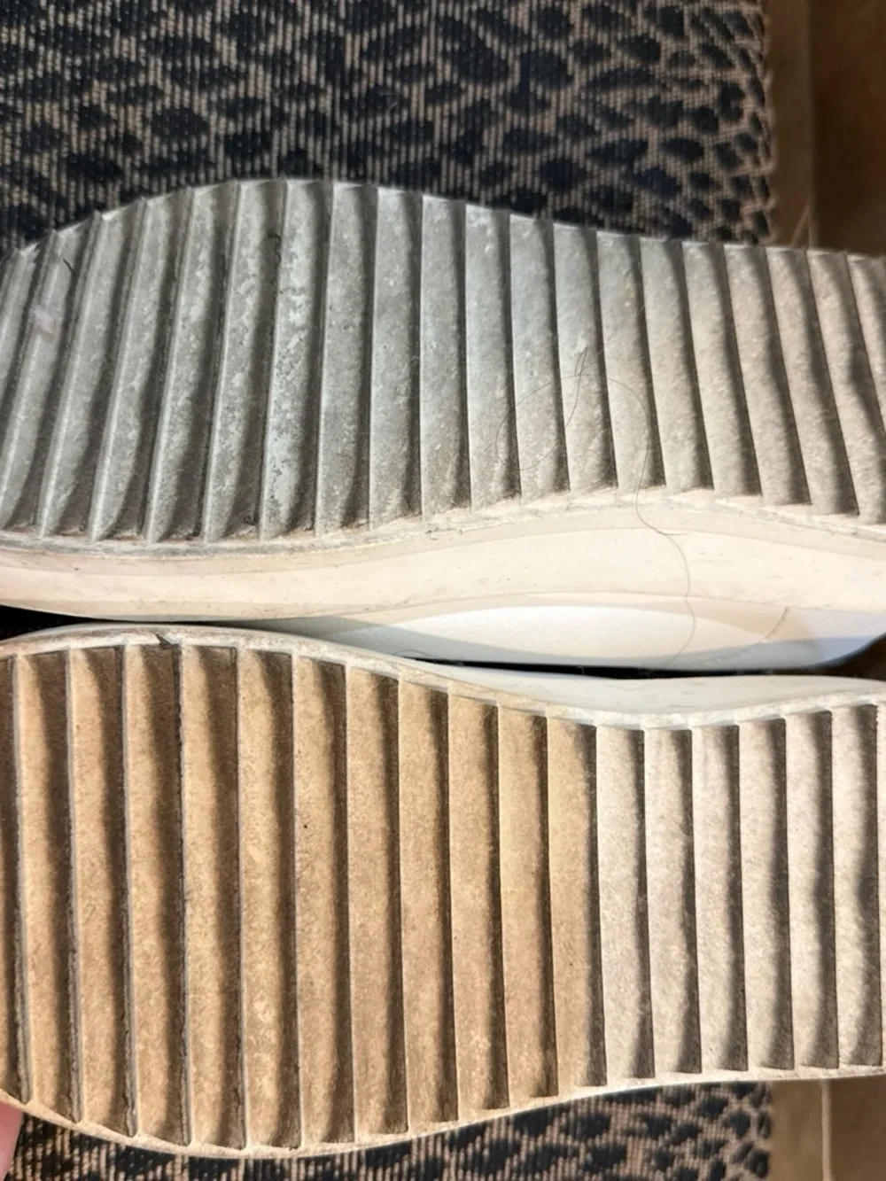 Steve Madden White Leather Lace-Up Sneakers